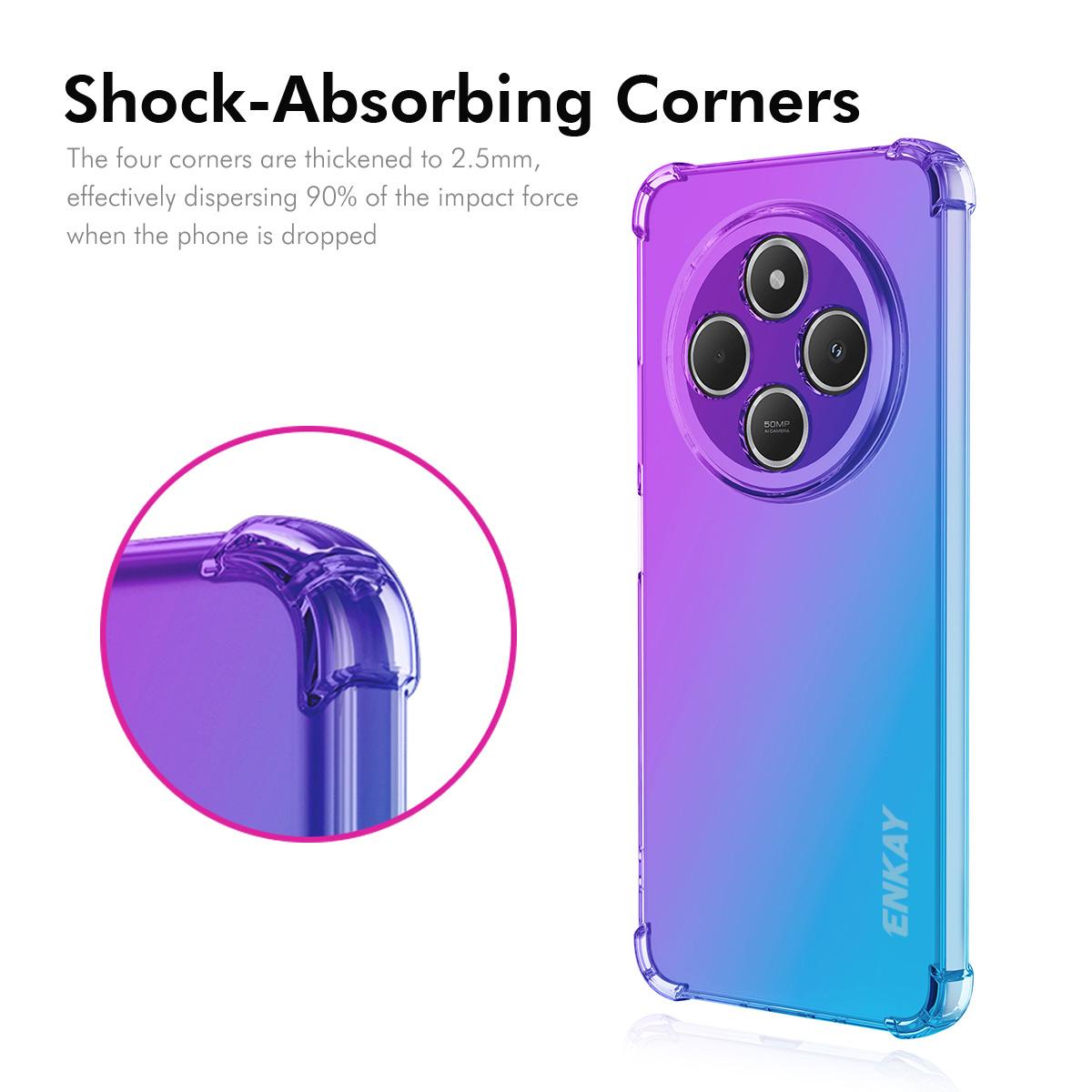 For Xiaomi Redmi 14C 4G/Xiaomi Redmi 14C 5G TPU Case ENKAY Thickened Four Corner Drop-proof Phone Back Cover Blue/Pink
For Xiaomi Redmi 14C 4G/Xiaomi Redmi 14C 5G TPU Case ENKAY Thickened Four Corner Drop-proof Phone Back Cover Blue/Pink