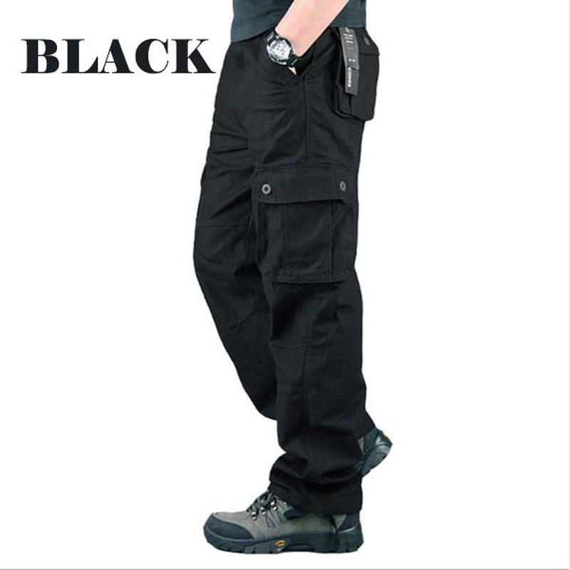 Spring Autumn New Multifunctional Al Pants Cotton Classic Cargo Pant Multi Pocket Casual Work Pants M чёрный
Spring Autumn New Multifunctional Al Pants Cotton Classic Cargo Pant Multi Pocket Casual Work Pants M чёрный