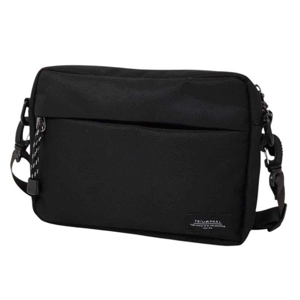 TRIUMPHAL Men s and Women s Nylon Shoulder Bag, Crossbody, Black, tmsd-014a
TRIUMPHAL Men s and Women s Nylon Shoulder Bag, Crossbody, Black, tmsd-014a