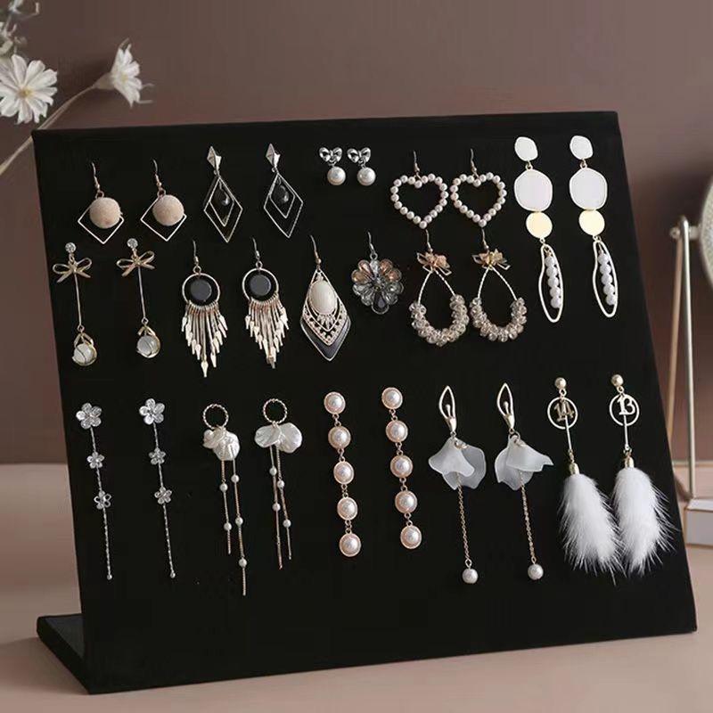 Soft Flannel-Lined Minimalist Jewelry Rack: Earring Stud Organizer Board Hanging Stand for Necklaces & Earrings | Stylish Home Storage Display Box 120 holes
Soft Flannel-Lined Minimalist Jewelry Rack: Earring Stud Organizer Board Hanging Stand for Necklaces & Earrings | Stylish Home Storage Display Box 120 holes
