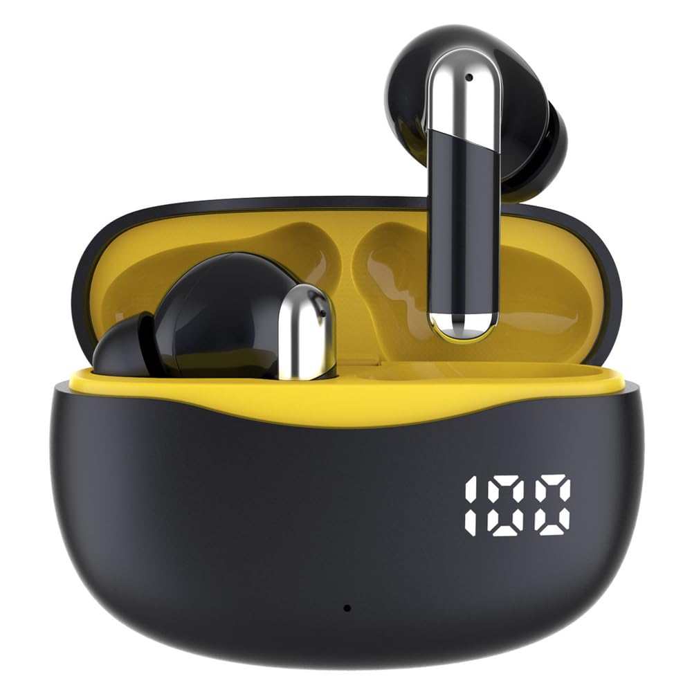 Беспроводные Bluetooth Высокое HiFi ENC Шумоподавление ANC Шумоподавление со светодиодной индикацией До 25 часов Маленькие и раздельные левый и правый наушники Ультра Автоматическое Сопряжение для 5.4 Наушников,
Беспроводные Bluetooth Высокое HiFi ENC Шумоподавление ANC Шумоподавление со светодиодной индикацией До 25 часов Маленькие и раздельные левый и правый наушники Ультра Автоматическое Сопряжение для 5.4 Наушников,