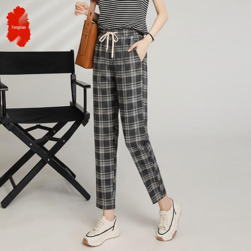 Mid-Aged Women s Plaid Elastic High-Waist Straight-Leg Cropped Pants 2XL
Mid-Aged Women s Plaid Elastic High-Waist Straight-Leg Cropped Pants 2XL
