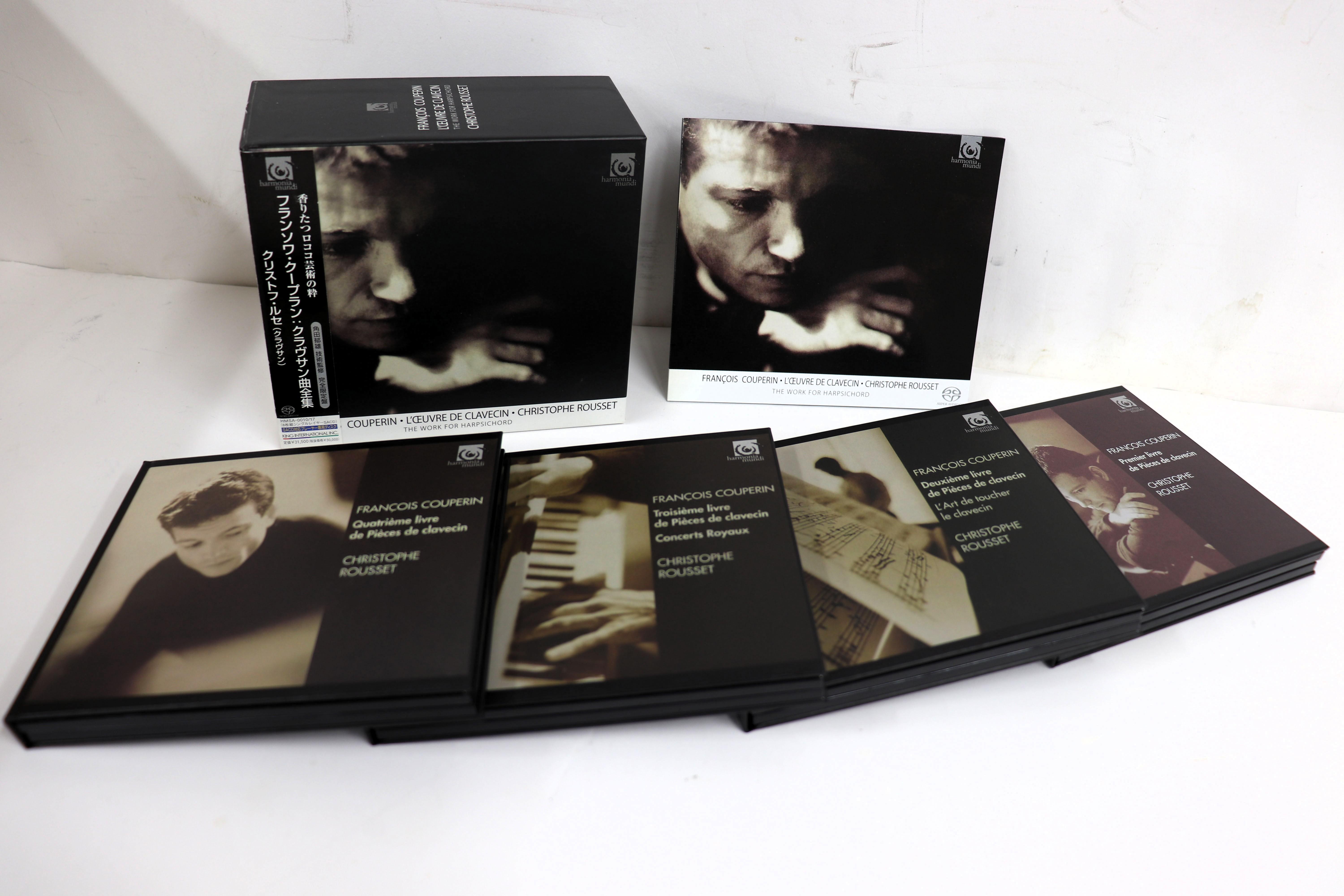CD CHRISTOPHE ROUSSET Couperin Complete Music for Harpsic HMSA00107 KING INTERNATI 2012 Japan Obi Classical Used
CD CHRISTOPHE ROUSSET Couperin Complete Music for Harpsic HMSA00107 KING INTERNATI 2012 Japan Obi Classical Used