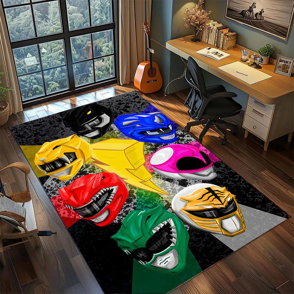 Colorful Super Sentai Helmet Grid Pattern Rug Carpet Large Area Rug Non Slip Washable Floor Mat Gamer Room Bedroom Home Decor 60x90cm
Colorful Super Sentai Helmet Grid Pattern Rug Carpet Large Area Rug Non Slip Washable Floor Mat Gamer Room Bedroom Home Decor 60x90cm