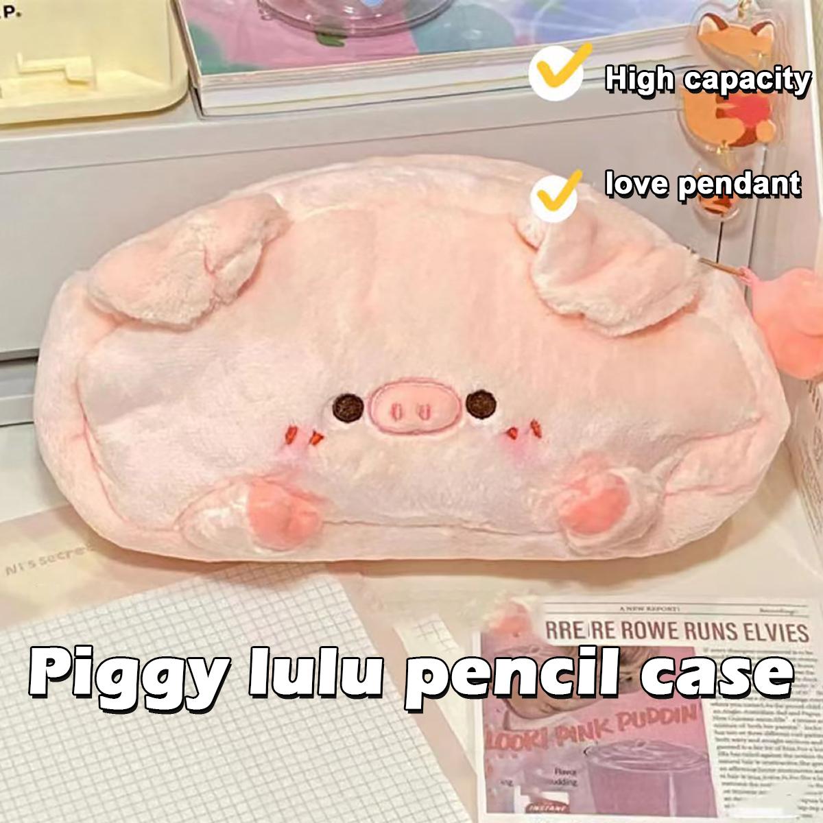 Kawaii Pig плюшевая сумка для карандашей для девочек большая вместимость школьные принадлежности коробка для хранения корейские канцелярские принадлежности
Kawaii Pig плюшевая сумка для карандашей для девочек большая вместимость школьные принадлежности коробка для хранения корейские канцелярские принадлежности