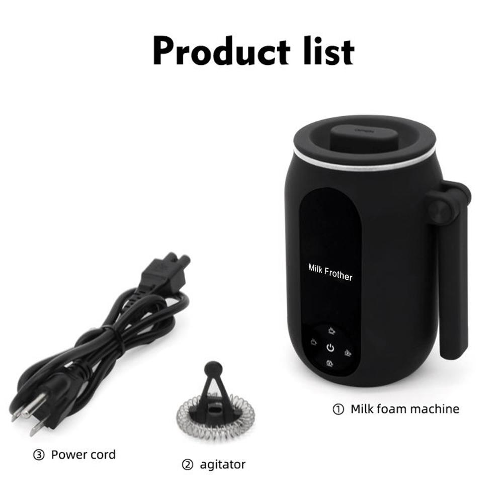 Электрический вспениватель молока, 4-в-1, пароварка с вращающейся ручкой, пенообразователь для кофе/латте/капучино
Электрический вспениватель молока, 4-в-1, пароварка с вращающейся ручкой, пенообразователь для кофе/латте/капучино