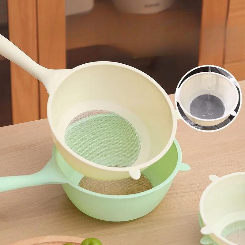 Rice-washing Basin Fine-hole Rice-washing SpoonHousehold Strainer Kitchen Fruit and Vegetable Washing Draining Basket Small зелений
Rice-washing Basin Fine-hole Rice-washing SpoonHousehold Strainer Kitchen Fruit and Vegetable Washing Draining Basket Small зелений