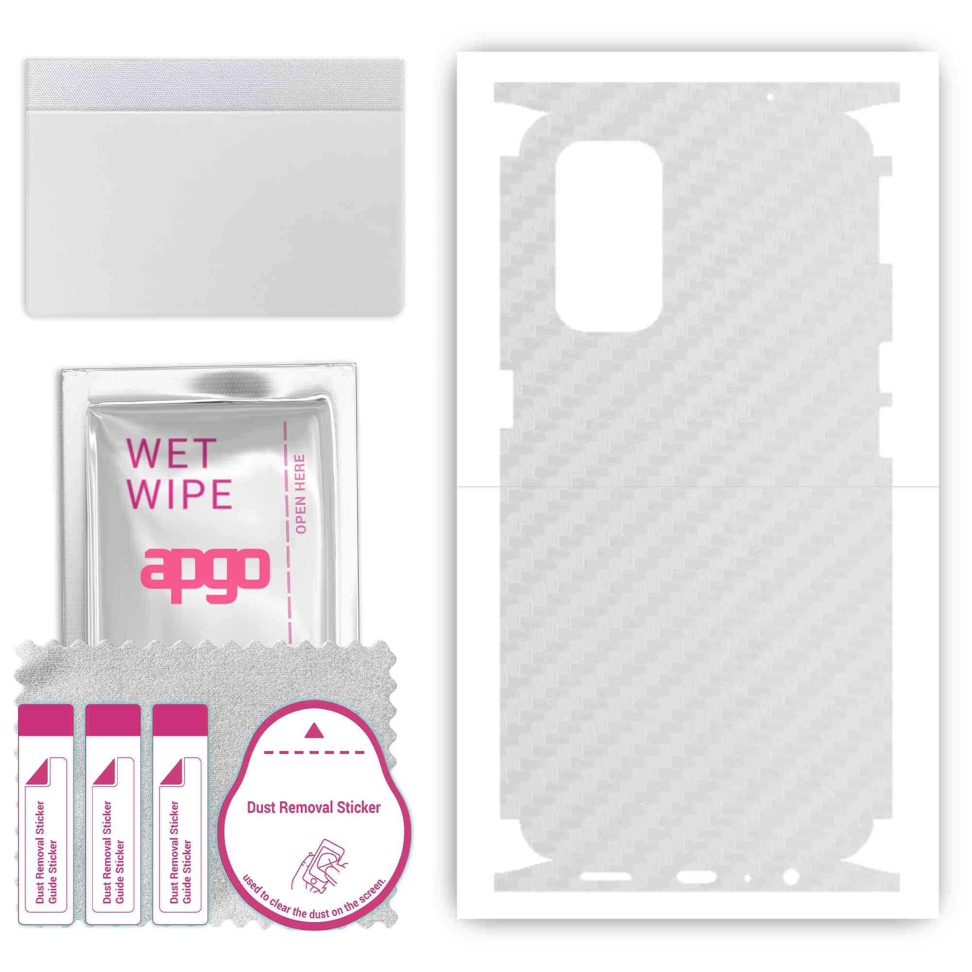 apgo Protective Skin Sticker for the back+sides compatible with Oppo Reno5 5G, Full Wrap Film, Foil, Vinyl - Pattern Transparent Carbon
apgo Protective Skin Sticker for the back+sides compatible with Oppo Reno5 5G, Full Wrap Film, Foil, Vinyl - Pattern Transparent Carbon