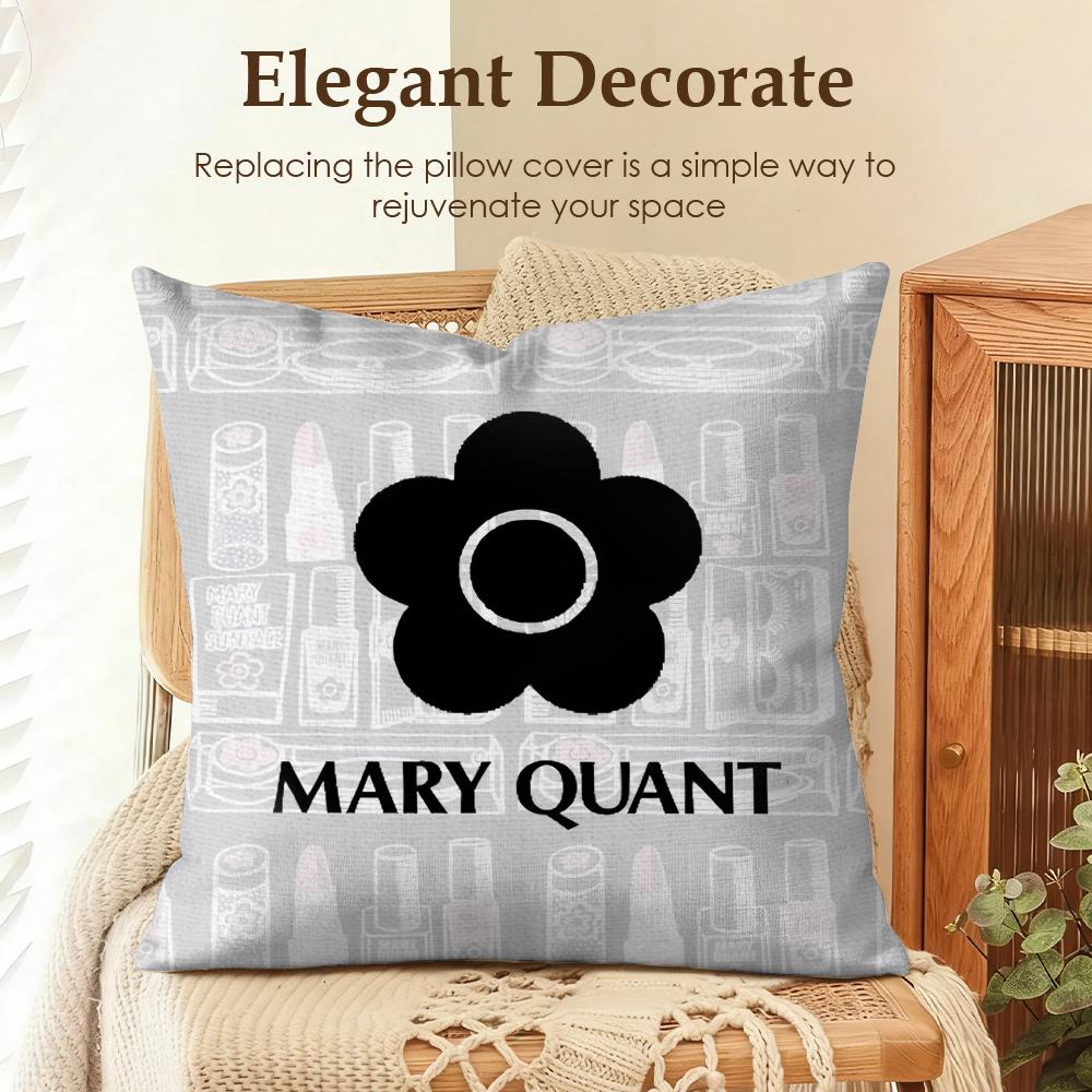 Fashion MMary Quant Cushion Cover Natural Linen Organic Fabric DoubleSided Printing Sofa Home Decor Gift Pillow Case 30x30cm
Fashion MMary Quant Cushion Cover Natural Linen Organic Fabric DoubleSided Printing Sofa Home Decor Gift Pillow Case 30x30cm