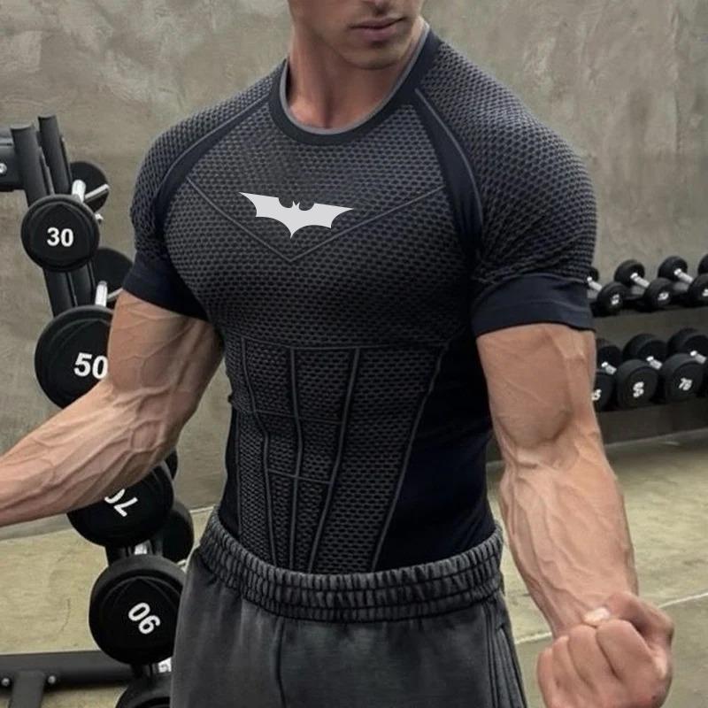 New Men s Compression Quick Dry Skinny Fit Short Sleeve Athletic T-Shirt for Gym Workout Fitness Running Sport Bodybuilding L
New Men s Compression Quick Dry Skinny Fit Short Sleeve Athletic T-Shirt for Gym Workout Fitness Running Sport Bodybuilding L