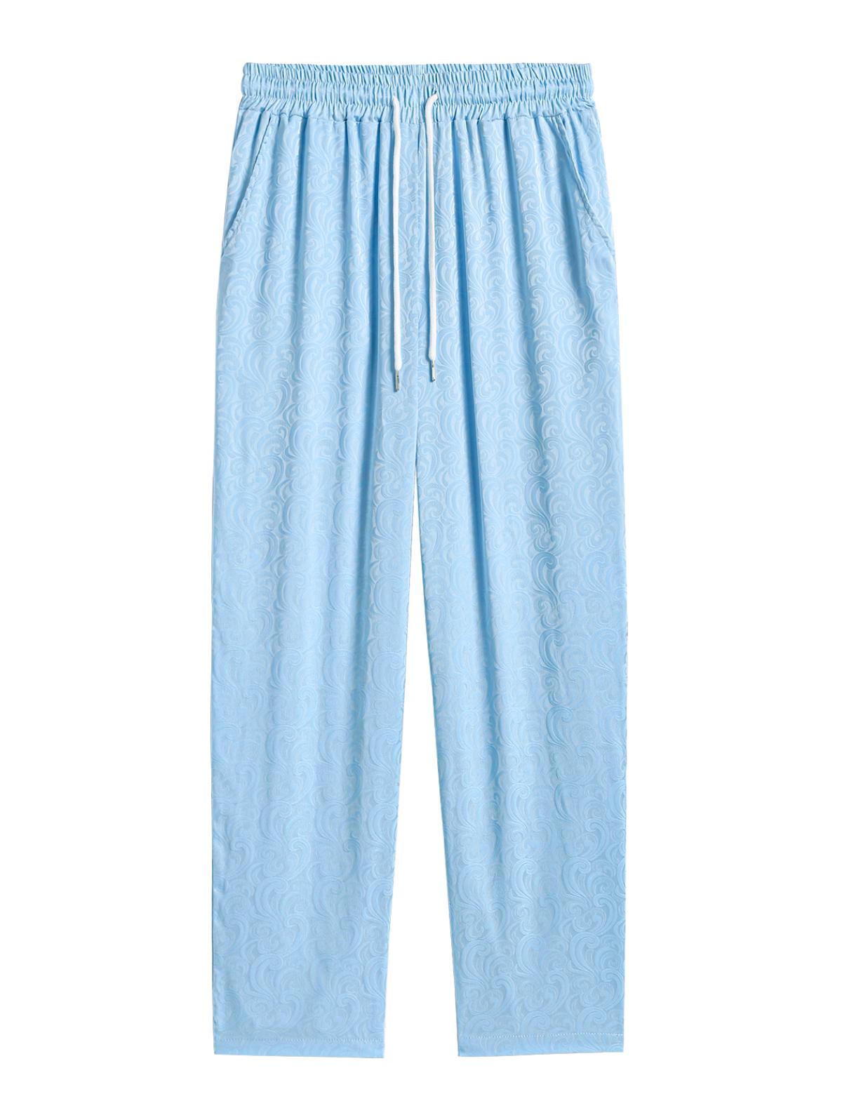 ZAFUL Men s Casual Floral Jacquard Textured Slant Pockets Drawstring Straight Leg Pants XXL небесно-голубой
ZAFUL Men s Casual Floral Jacquard Textured Slant Pockets Drawstring Straight Leg Pants XXL небесно-голубой