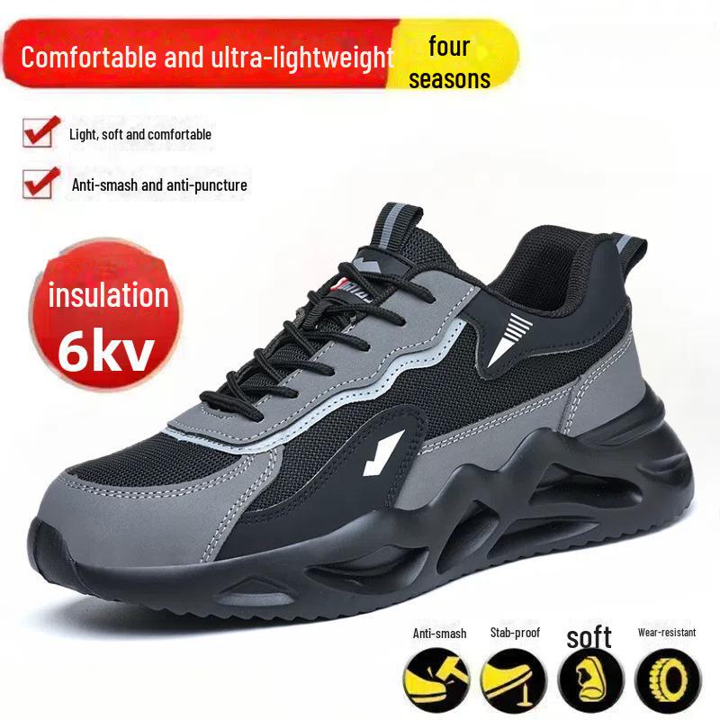 Легкие зимние рабочие ботинки для мужчин со стальным носком — защита от ударов и проколов, утепленные, с амортизацией, с мягкой подошвой. 46, four-season style
Легкие зимние рабочие ботинки для мужчин со стальным носком — защита от ударов и проколов, утепленные, с амортизацией, с мягкой подошвой. 46, four-season style