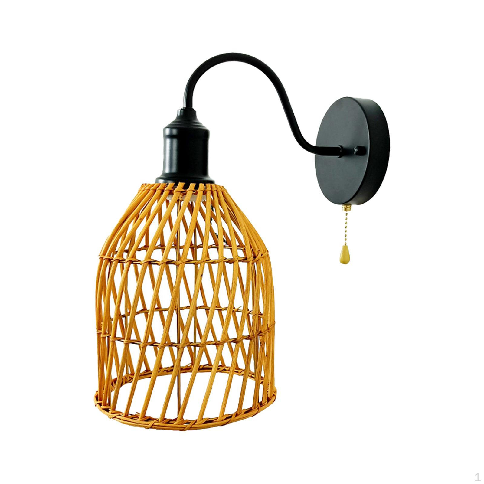 Wall Sconce Rattan Decoration Modern Interior Fixture Japanese Style for Stairs Corridor Hotel
Wall Sconce Rattan Decoration Modern Interior Fixture Japanese Style for Stairs Corridor Hotel