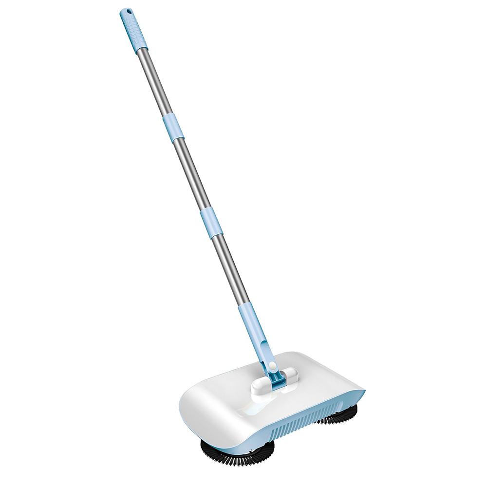 Handheld Push Sweeper 2 in 1 Broom Cleaning Tool Set with 3 Replacement Cloths for Household Use B
Handheld Push Sweeper 2 in 1 Broom Cleaning Tool Set with 3 Replacement Cloths for Household Use B