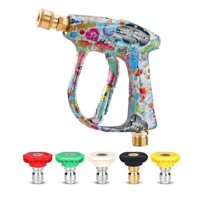 2026 New Stylish Painted High Pressure Washer Gun, Multifunctional Nozzle Set Accessories, Universal Replacement Kit for Car
2026 New Stylish Painted High Pressure Washer Gun, Multifunctional Nozzle Set Accessories, Universal Replacement Kit for Car