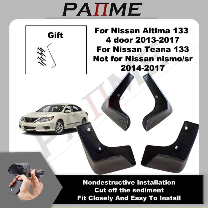Автомобильные брызговики для Nissan Altima 133 4 двери 2013 2014 2015 2016 2017 брызговики передние и задние крылья брызговики
Автомобильные брызговики для Nissan Altima 133 4 двери 2013 2014 2015 2016 2017 брызговики передние и задние крылья брызговики