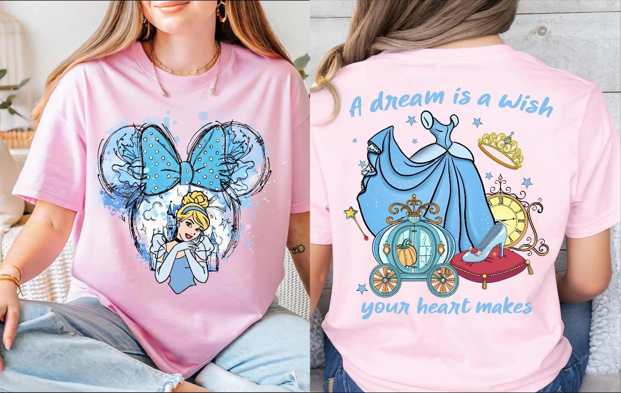 Princess Cinderella Shirt A Dream Is A Wish Your Heart Makes Shirt land Cinderella TShirt Girls Trip Shirt S
Princess Cinderella Shirt A Dream Is A Wish Your Heart Makes Shirt land Cinderella TShirt Girls Trip Shirt S