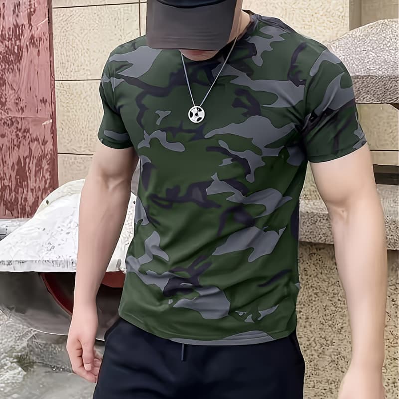 Men s fashion 3D printed men s T-shirt round neck short sleeve, trendy street wear S
Men s fashion 3D printed men s T-shirt round neck short sleeve, trendy street wear S
