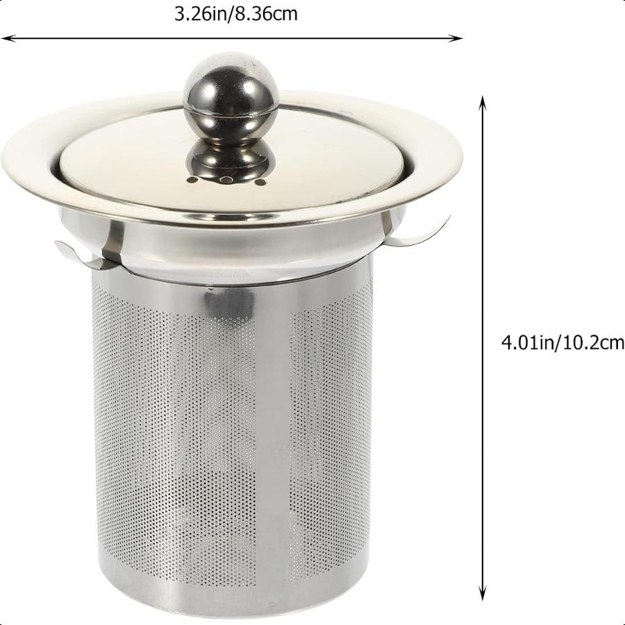Вставка-сито для чая с крышками, нержавеющая сталь, заварник для чая, чайные фильтры, металлическая замена сита для чайника, аксессуар для чайника United States
Вставка-сито для чая с крышками, нержавеющая сталь, заварник для чая, чайные фильтры, металлическая замена сита для чайника, аксессуар для чайника United States
