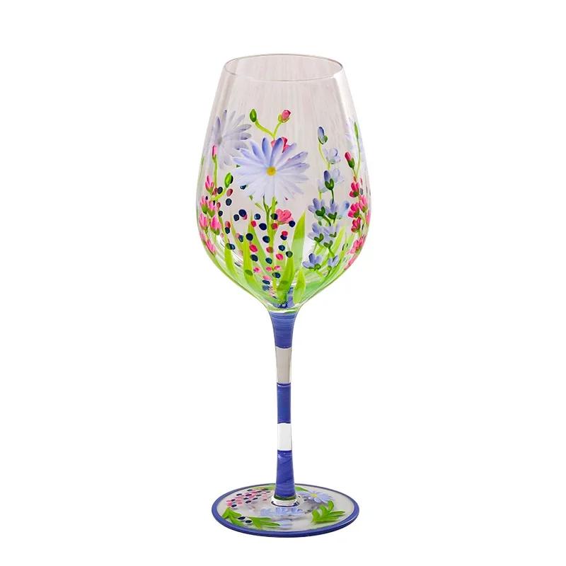 French Ins Style Retro Goblet Champagne Glass Wine Glass Antique Tulip Painted Goblet Red Wine Glass 420ml-830ml
French Ins Style Retro Goblet Champagne Glass Wine Glass Antique Tulip Painted Goblet Red Wine Glass 420ml-830ml
