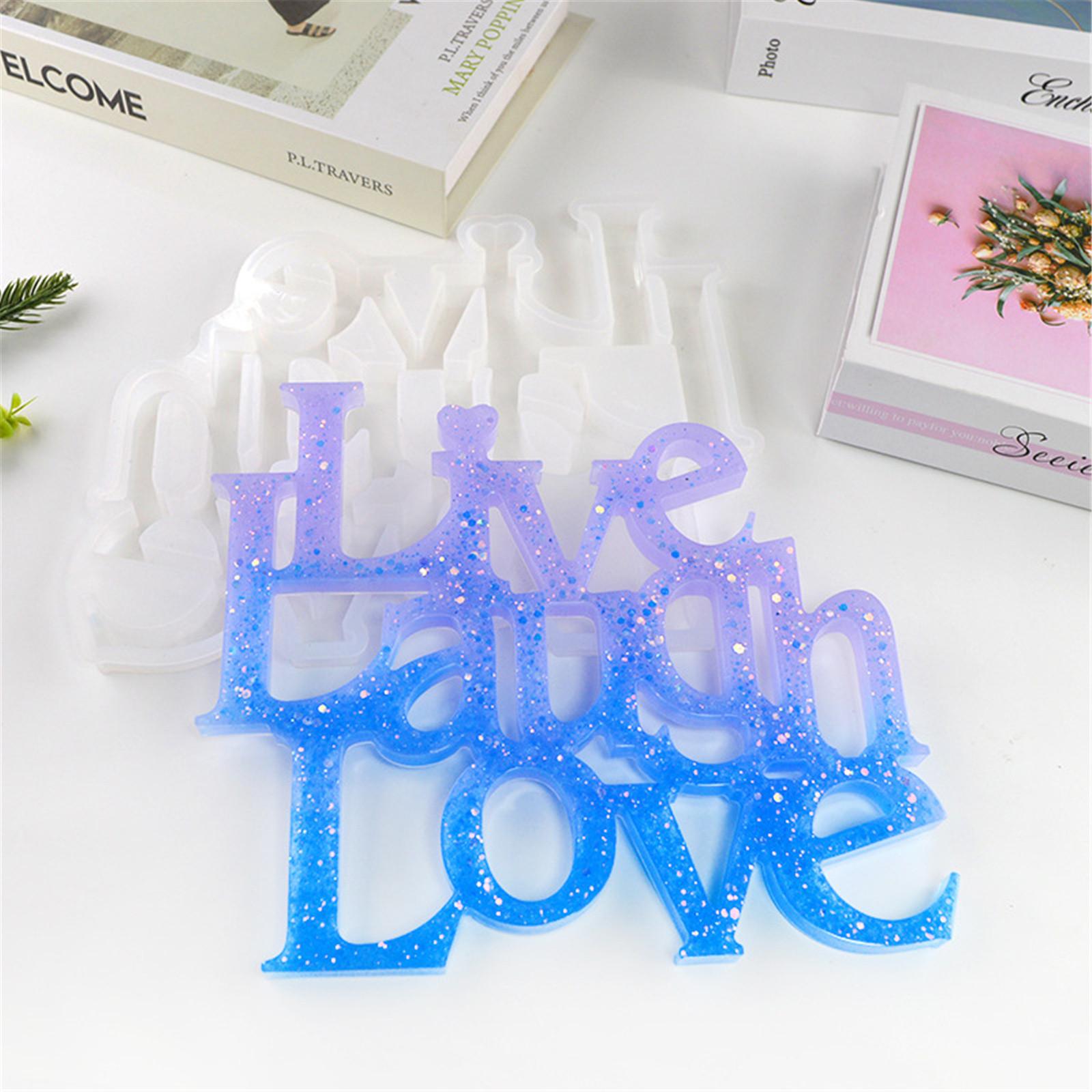 (Радость выбора)LOVE плесень Силиконовые ювелирные изделия Epoxy плесень , DIY Столовое украшение, Свадебный подарок
(Радость выбора)LOVE плесень Силиконовые ювелирные изделия Epoxy плесень , DIY Столовое украшение, Свадебный подарок