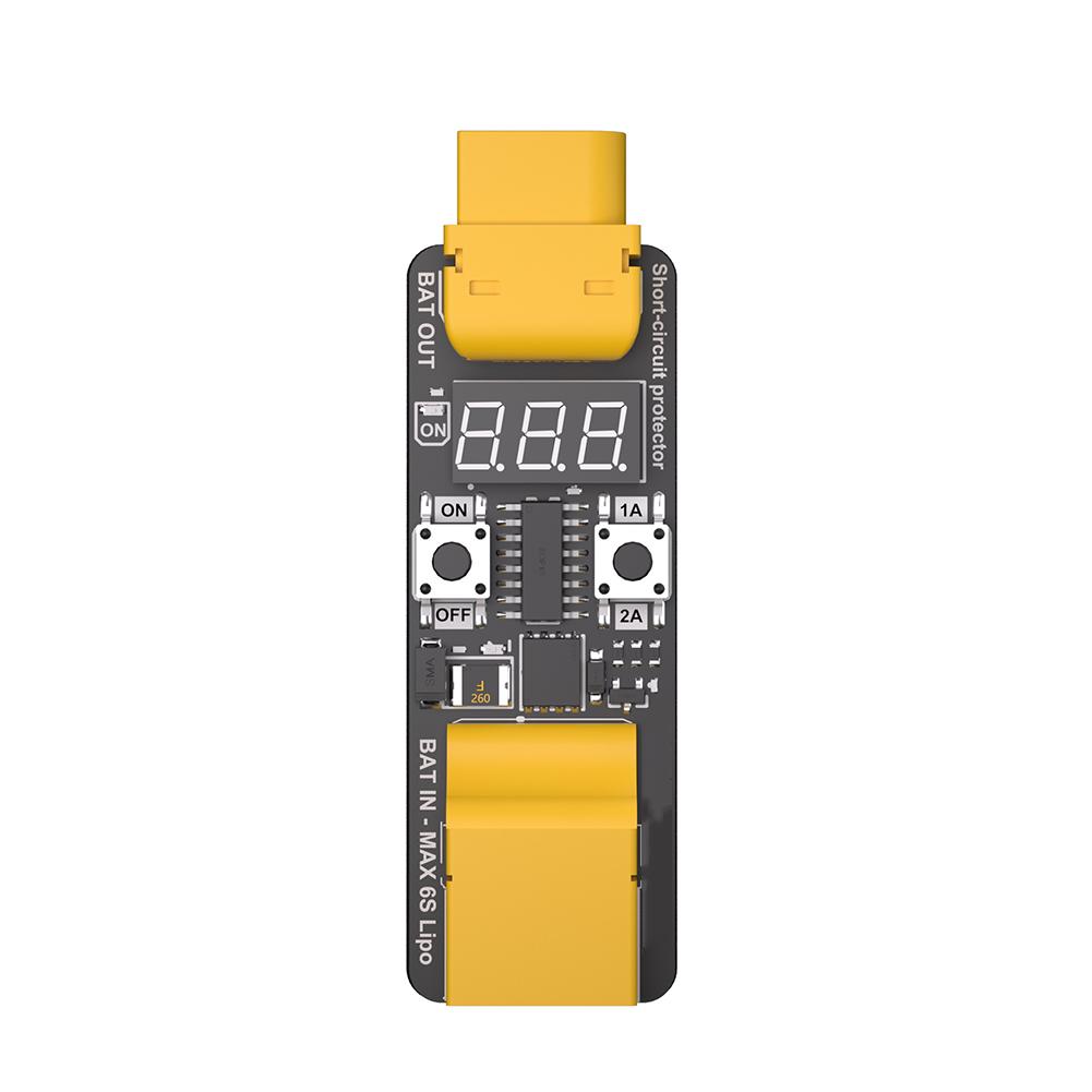 Connector Short Circuit Protection Module with Switchable Current Limits 1A and 2A and Real Time Voltage Current Display China Mainland
Connector Short Circuit Protection Module with Switchable Current Limits 1A and 2A and Real Time Voltage Current Display China Mainland
