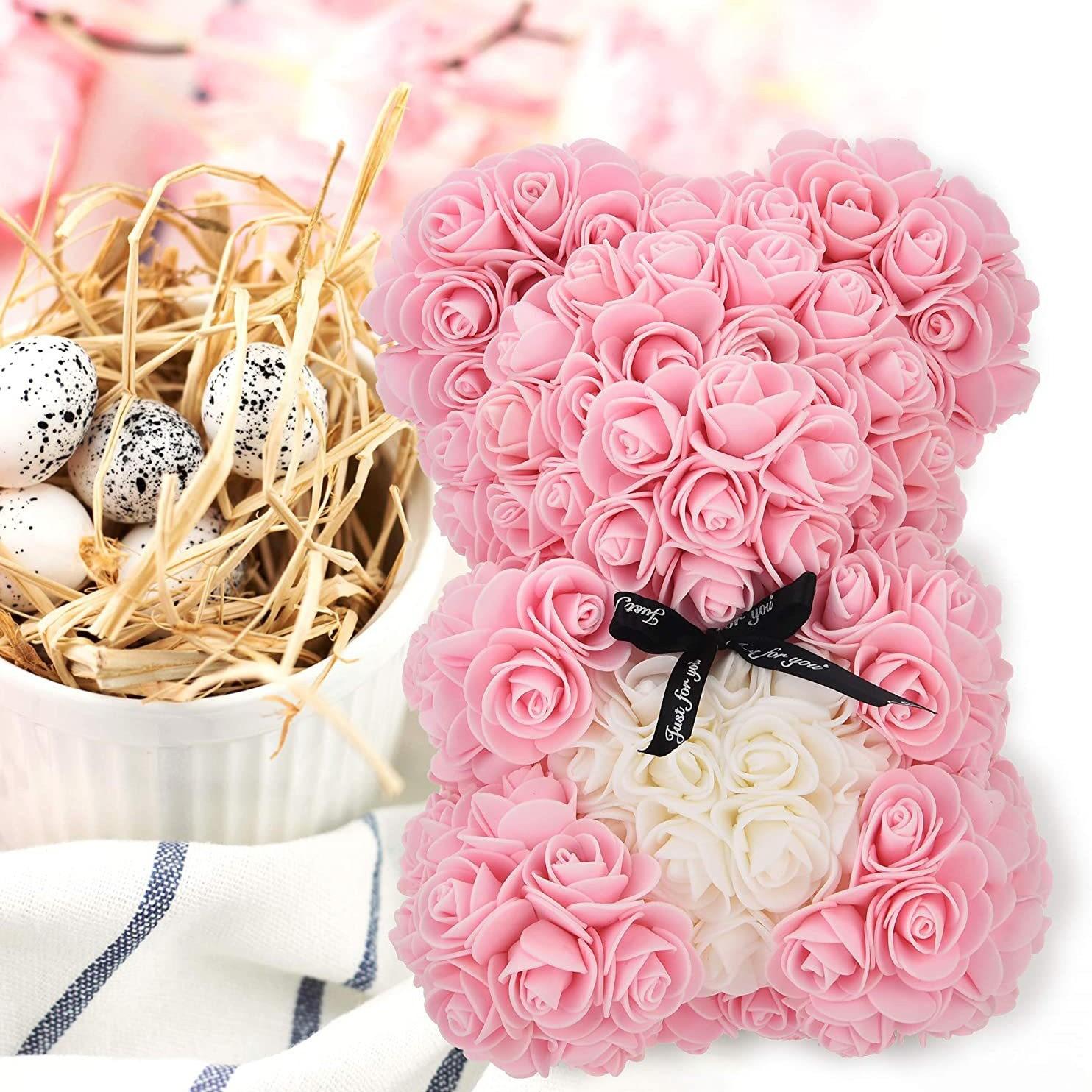 Rose Bear 25cm New Eternal Flower Rose Bear Simulation Foam Flower Bear Gift Birthday Gift Box
Rose Bear 25cm New Eternal Flower Rose Bear Simulation Foam Flower Bear Gift Birthday Gift Box