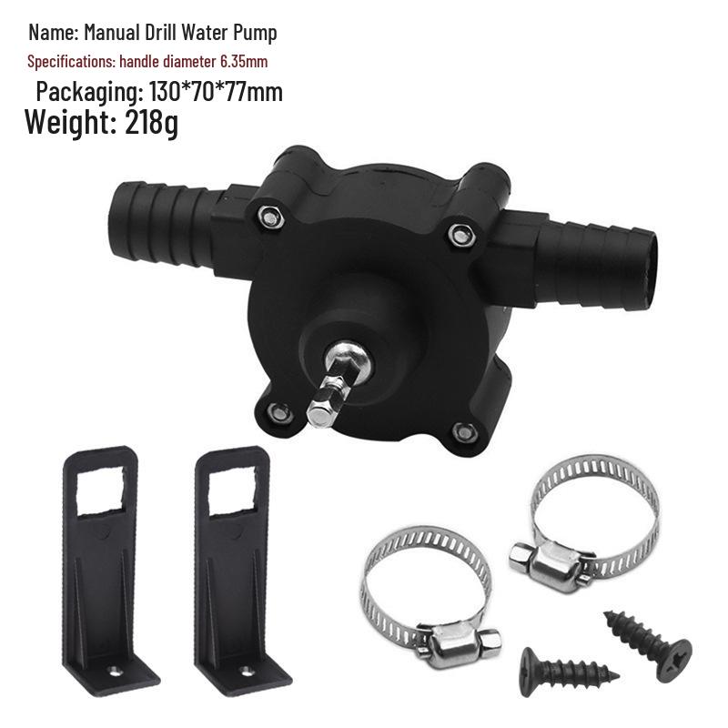 Portable Mini Self-Priming Electric Drill Water Pump for Home Use
Portable Mini Self-Priming Electric Drill Water Pump for Home Use