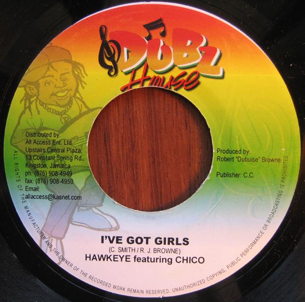 7inch Record HAWKEYE, CHICO - I ve Got Girls NONE Dubz House 2004 Jamaica Reggae, Ska & Dub Used
7inch Record HAWKEYE, CHICO - I ve Got Girls NONE Dubz House 2004 Jamaica Reggae, Ska & Dub Used