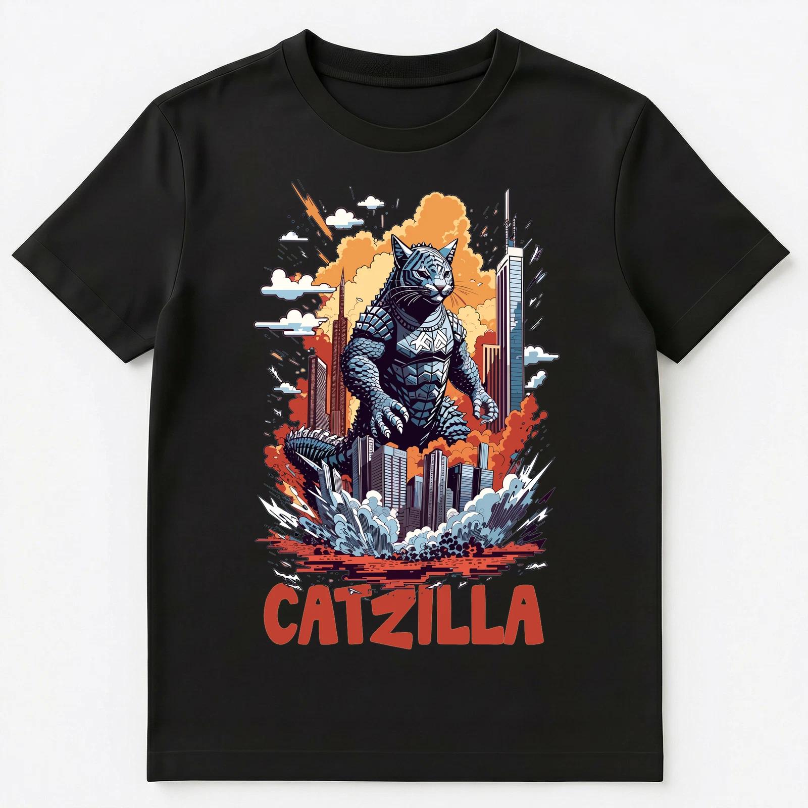 Catzilla Cat City Skyline Funny Unisex T-Shirt L
Catzilla Cat City Skyline Funny Unisex T-Shirt L