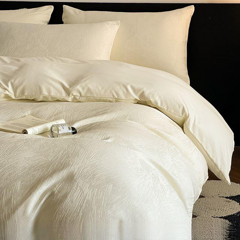 G5Z7A Antibacterial Luxury Jacquard 4-Piece Bedding Set - Bed Sheet, Duvet Cover, Fitted Sheet Flat Sheet 0.9m 3-piece - Duvet 150x200
G5Z7A Antibacterial Luxury Jacquard 4-Piece Bedding Set - Bed Sheet, Duvet Cover, Fitted Sheet Flat Sheet 0.9m 3-piece - Duvet 150x200