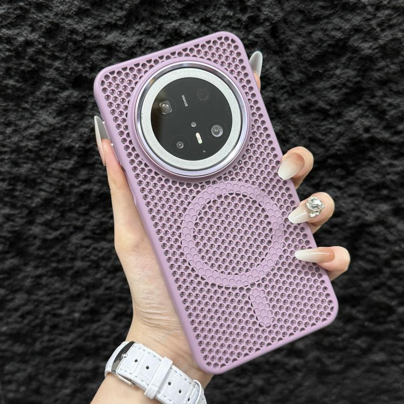 Honeycomb heat dissipation magnetic attraction is suitable for Huawei Mate70Pro mobile phone case Mate60Pro skin feeling advanced hard protective case Huawei mate 70
Honeycomb heat dissipation magnetic attraction is suitable for Huawei Mate70Pro mobile phone case Mate60Pro skin feeling advanced hard protective case Huawei mate 70