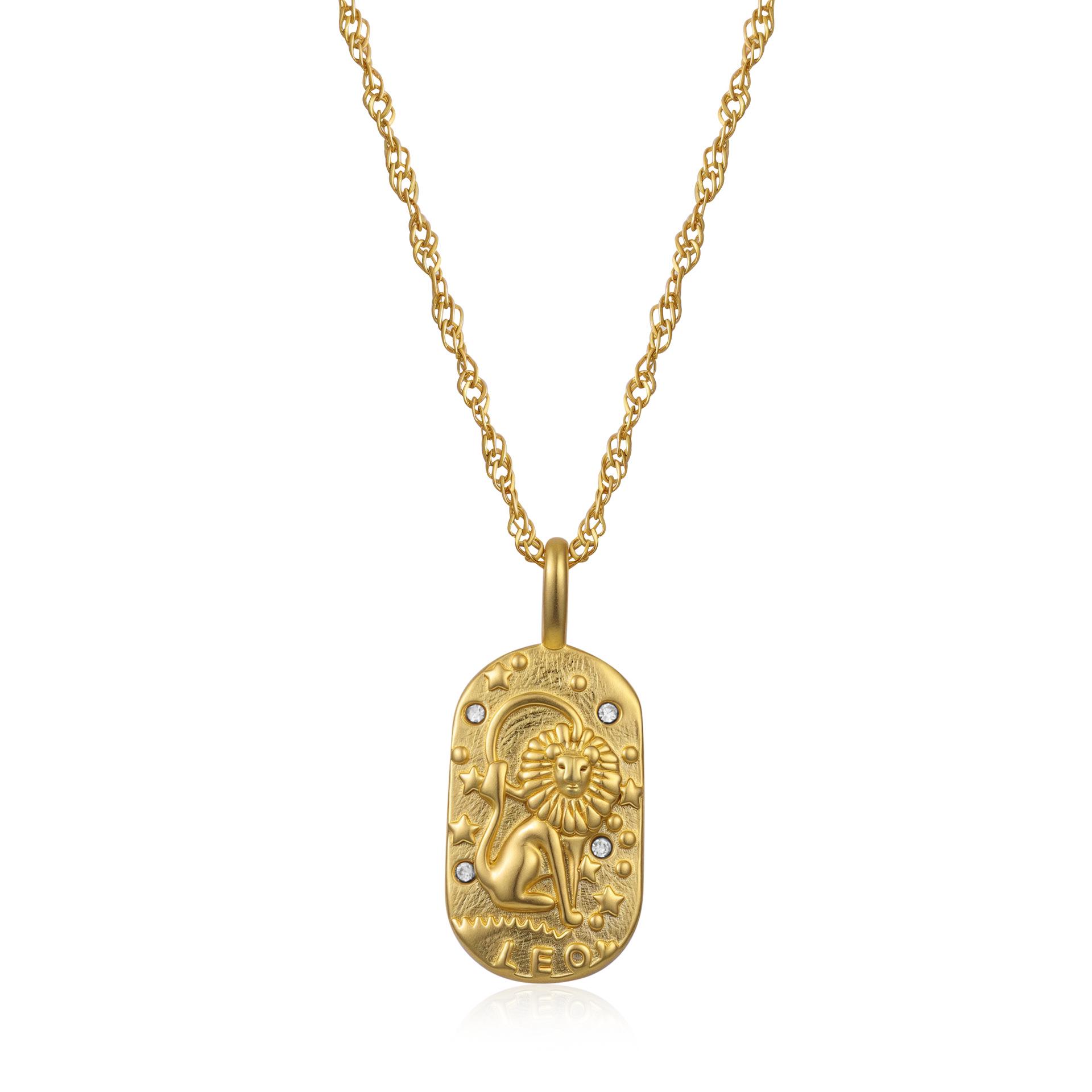 2025 Zodiac Pendant Necklace: Light Luxury Crushed Ice Gold Jewelry for Women 18K
2025 Zodiac Pendant Necklace: Light Luxury Crushed Ice Gold Jewelry for Women 18K