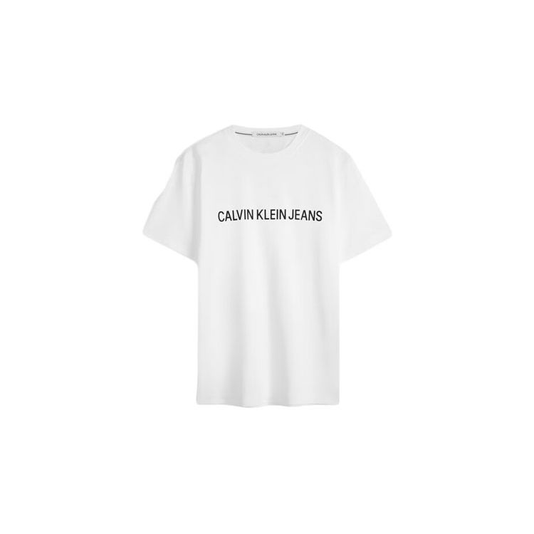 Calvin Klein Fashionable Simple Round Neck Comfortable Breathable Printed Elastic Short Sleeve T-Shirt Men Tops White J318045-YAF
Calvin Klein Fashionable Simple Round Neck Comfortable Breathable Printed Elastic Short Sleeve T-Shirt Men Tops White J318045-YAF