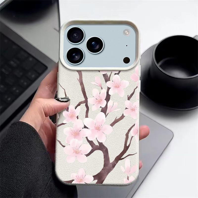 Peach Blossom Printed Phone Case For iPhone 17 Pro Max 16 15 14 Pro Max 13 Pro 11 Shockproof Soft Silicone Leather Texture Cover iPhone 15 Pro Max
Peach Blossom Printed Phone Case For iPhone 17 Pro Max 16 15 14 Pro Max 13 Pro 11 Shockproof Soft Silicone Leather Texture Cover iPhone 15 Pro Max