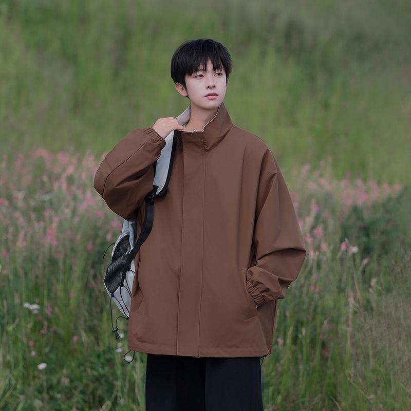 Осенняя модная универсальная двухсторонняя куртка 3XL кофейный
Осенняя модная универсальная двухсторонняя куртка 3XL кофейный