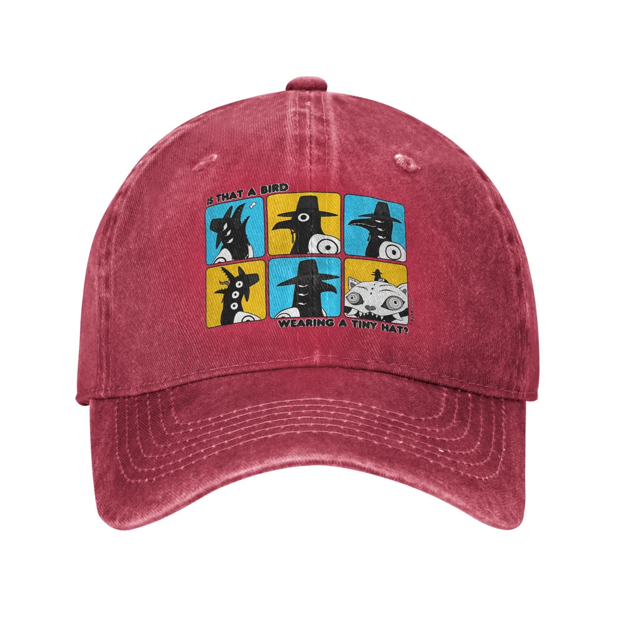 Is that a bird wearing a tiny Washed Baseball Cap yk Retro Sun Hip Hop Hats Summer Unisex Unisex Outdoor Sport Baseball Caps One Size
Is that a bird wearing a tiny Washed Baseball Cap yk Retro Sun Hip Hop Hats Summer Unisex Unisex Outdoor Sport Baseball Caps One Size