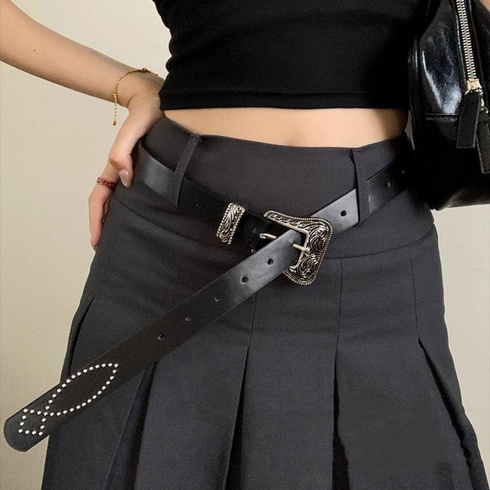 Carving Punk Style Belt Vintage Women s Waist Belt Fashion Y2K Jeans Belt Daily Style1-Coffee
Carving Punk Style Belt Vintage Women s Waist Belt Fashion Y2K Jeans Belt Daily Style1-Coffee