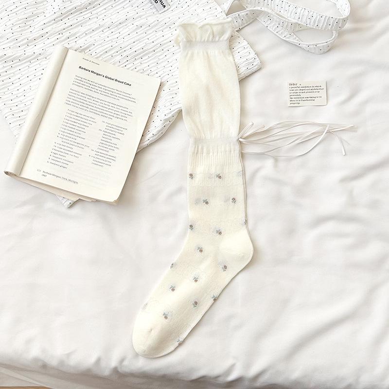 Women s Floral Mesh Calf Socks with Bow Knot - Spring/Summer 2026 Collection One Size
Women s Floral Mesh Calf Socks with Bow Knot - Spring/Summer 2026 Collection One Size