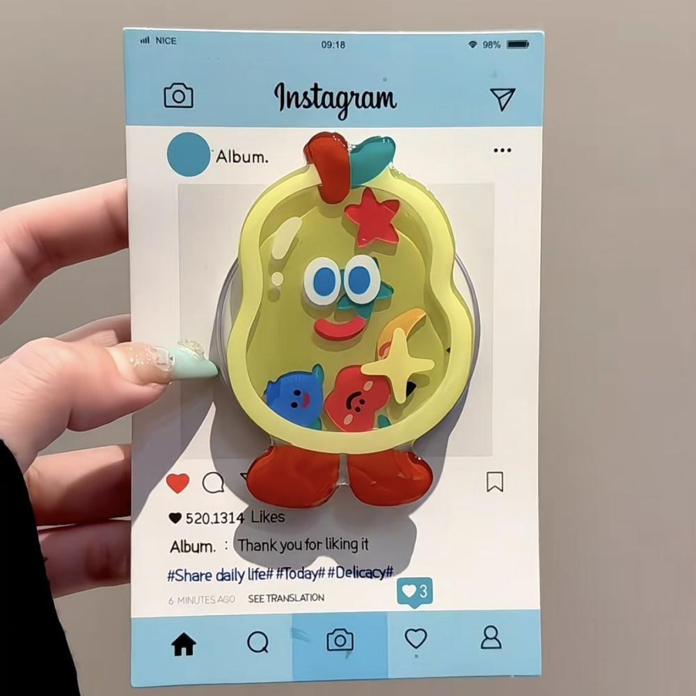 Cute Cartoon Funny Quicksand for Magsafe Griptok Holder Phone Finger Ring Stand Support for IPhone 15 Girl Bracket
Cute Cartoon Funny Quicksand for Magsafe Griptok Holder Phone Finger Ring Stand Support for IPhone 15 Girl Bracket