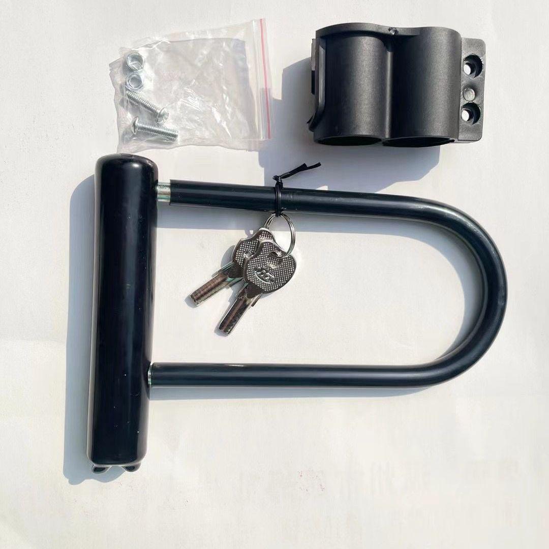 Multi-use Anti-Theft U-Lock for Bicycles, Motorcycles, and Electric Vehicles with Bracket Height 19.5 cm чорний
Multi-use Anti-Theft U-Lock for Bicycles, Motorcycles, and Electric Vehicles with Bracket Height 19.5 cm чорний
