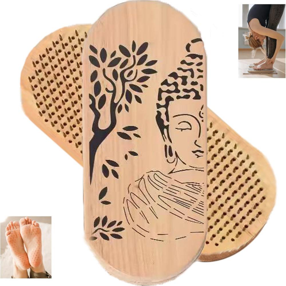 New Sturdy Base Yoga Acupressure Board Durable Portable Foot Massager Wood Foot Massage Tool for Standing Posture Support
New Sturdy Base Yoga Acupressure Board Durable Portable Foot Massager Wood Foot Massage Tool for Standing Posture Support