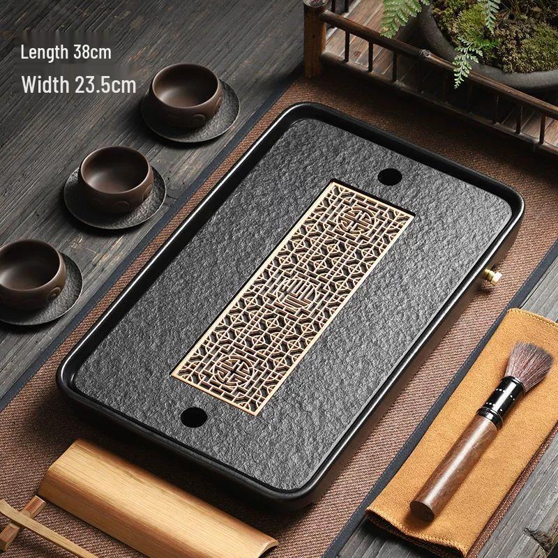 Wujinshi Stone Tea Tray with Drainage
Wujinshi Stone Tea Tray with Drainage