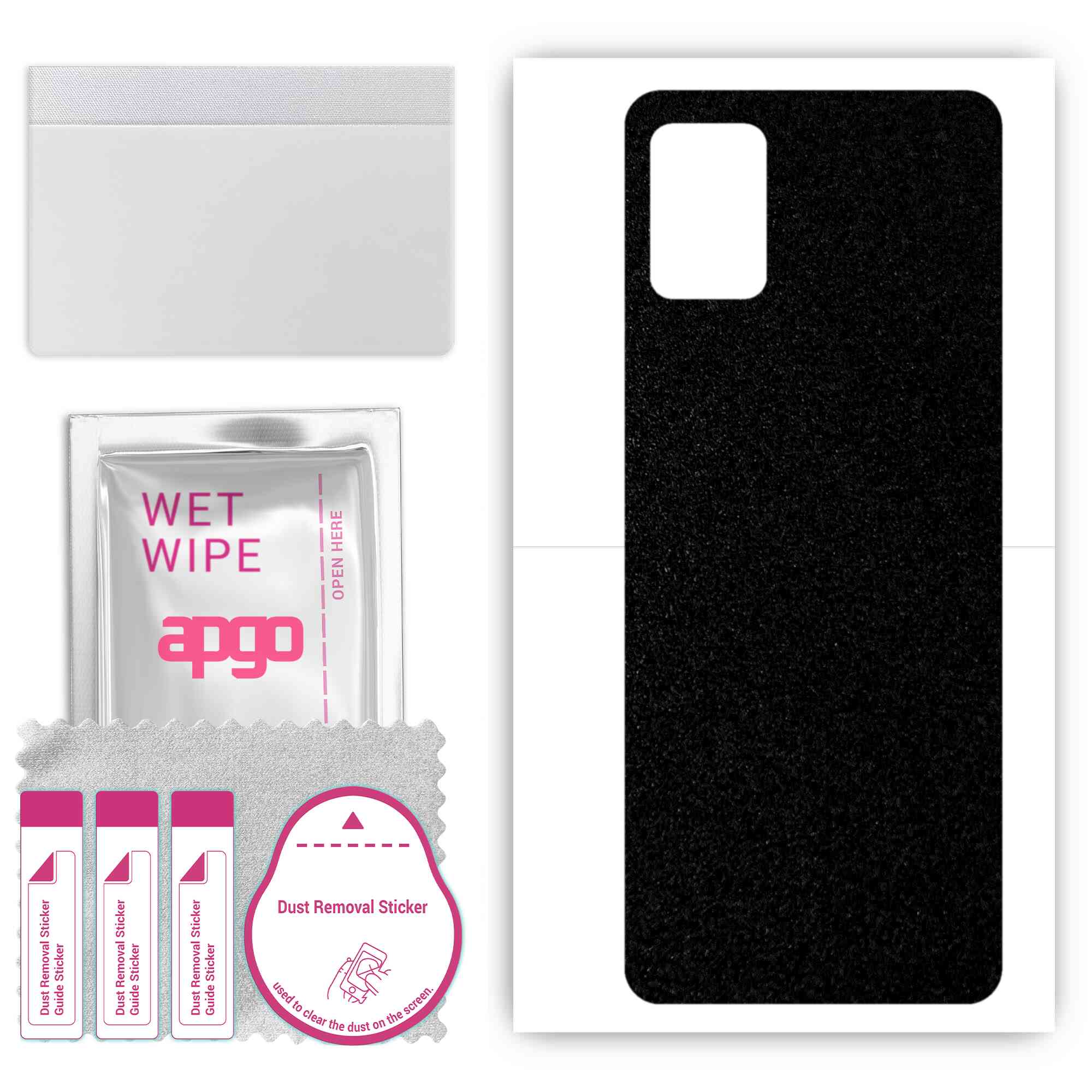 apgo Protective Skin Sticker for the back compatible with Infinix Hot 11 G37, Wrap Film, Foil, Vinyl - Pattern Matte Black
apgo Protective Skin Sticker for the back compatible with Infinix Hot 11 G37, Wrap Film, Foil, Vinyl - Pattern Matte Black