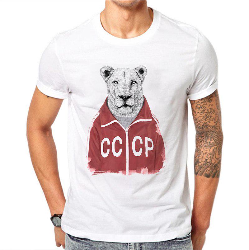 Летние топы 3D Cool Tiger Men Животные Печатные футболки O-образный вырез с коротким рукавом Модные футболки Плюс Размер
Летние топы 3D Cool Tiger Men Животные Печатные футболки O-образный вырез с коротким рукавом Модные футболки Плюс Размер