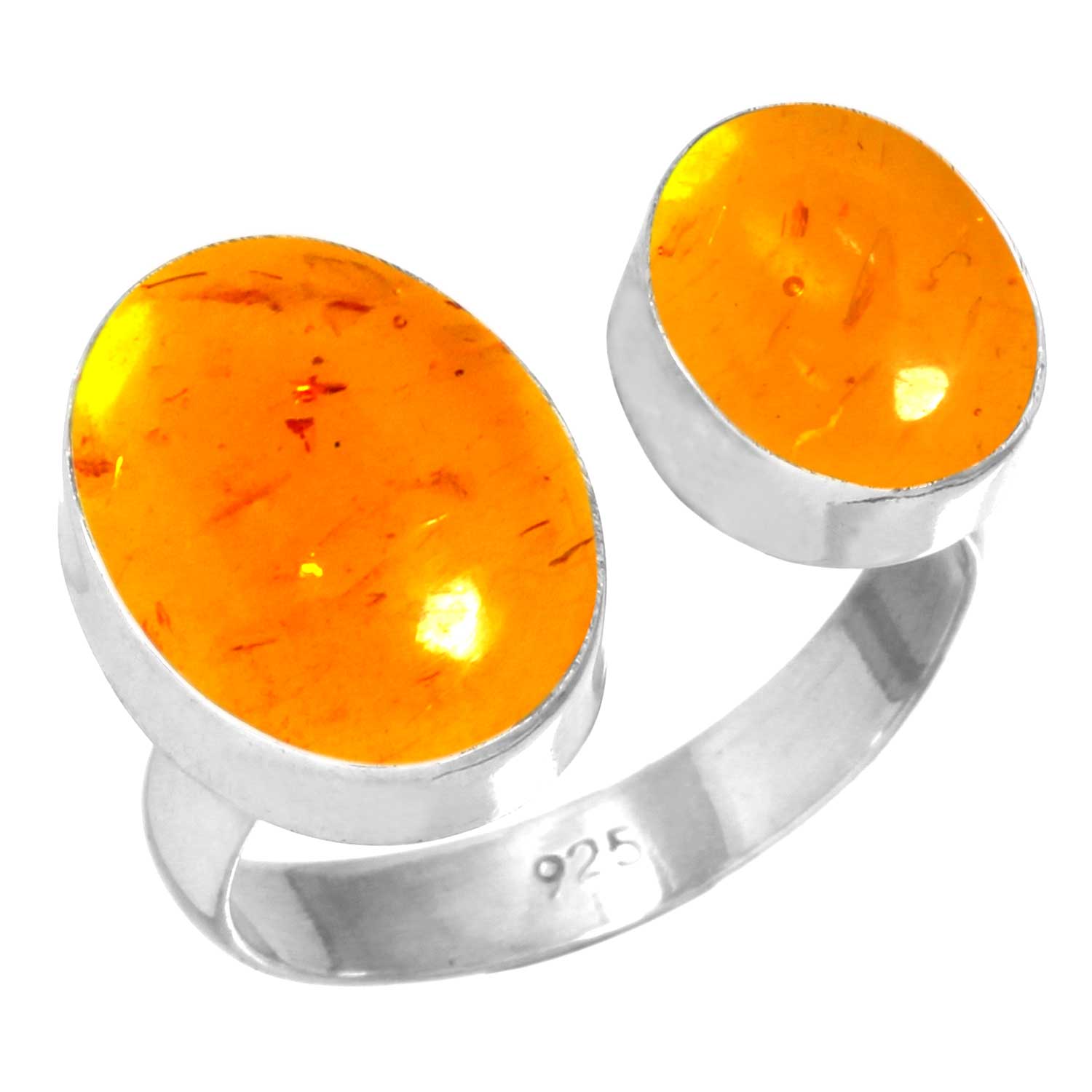 Кольцо из стерлингового серебра 925 пробы, женское, с драгоценными камнями, ювелирные изделия ручной работы, подарок на День святого Валентина, янтарь, аметист, черный оникс, сердолик, гранат, кварц, зеленый оникс, золотой камень 10 янтарь