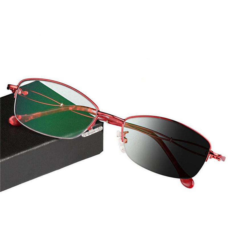 Half Frame Square Nearsighted Eyeglasses Women Alloy Photochromic Finished Myopia Glasses Female 0 -0.5 -0.75 -1.0 To -6.0 0
Half Frame Square Nearsighted Eyeglasses Women Alloy Photochromic Finished Myopia Glasses Female 0 -0.5 -0.75 -1.0 To -6.0 0