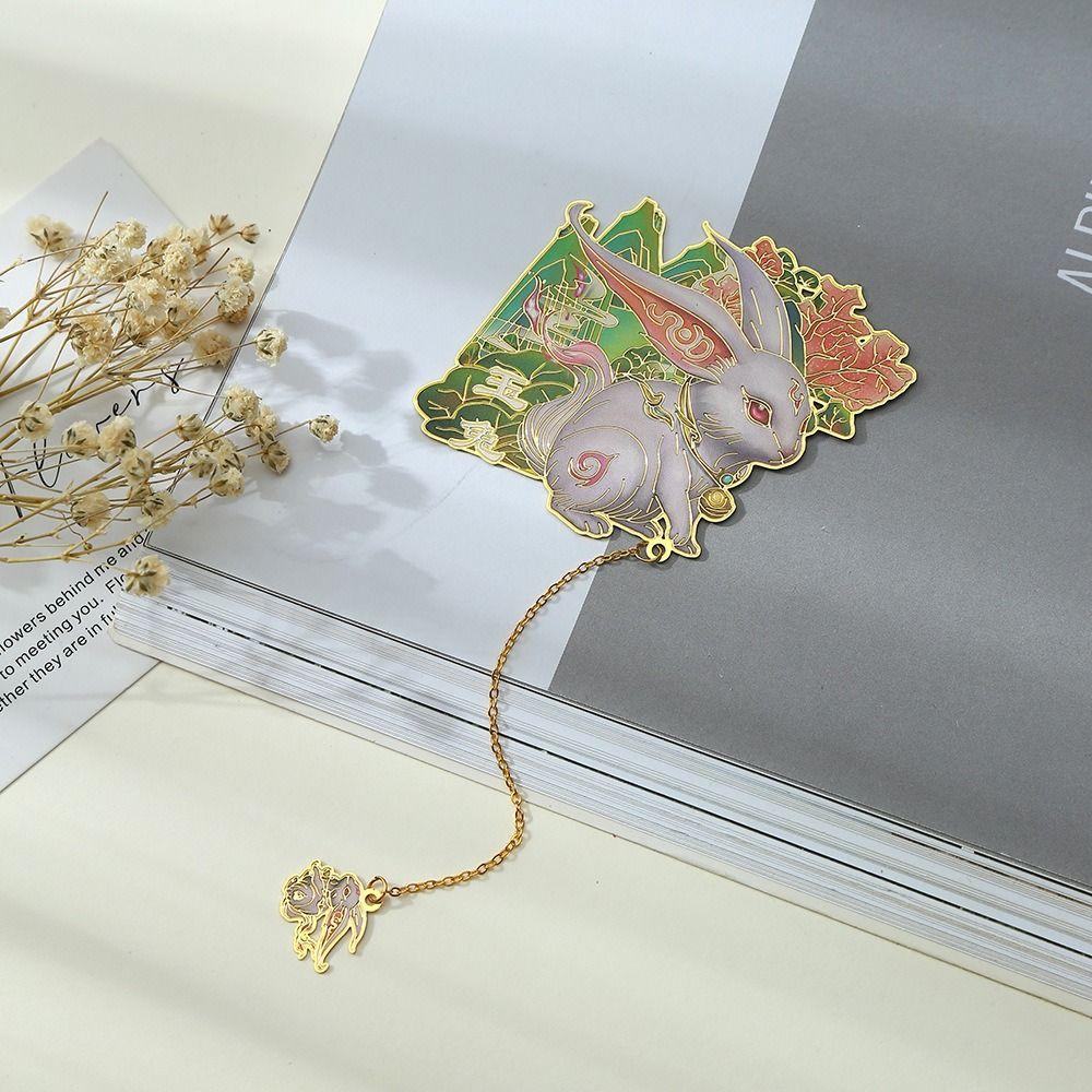 Auspicious Beast Chinese Style Retro Bookmark Chinese Retro Style Brass Bookmark Friends Gift B1
Auspicious Beast Chinese Style Retro Bookmark Chinese Retro Style Brass Bookmark Friends Gift B1