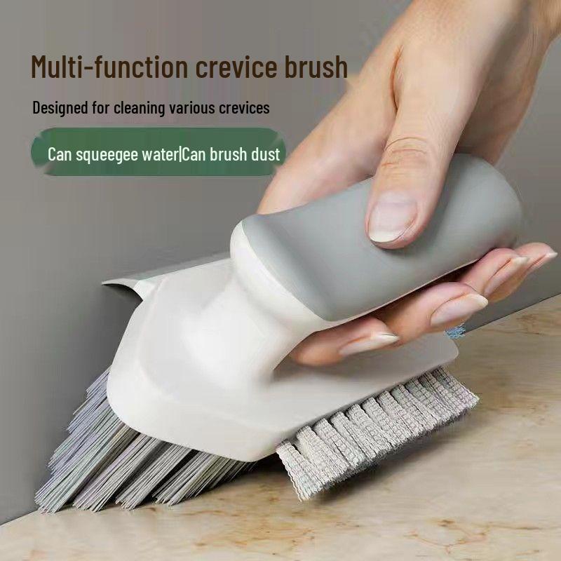 Многофункциональная щетка с жесткой щетиной для очистки щелей и швов для полов в ванной комнате и углов плитки White-Grey
Многофункциональная щетка с жесткой щетиной для очистки щелей и швов для полов в ванной комнате и углов плитки White-Grey