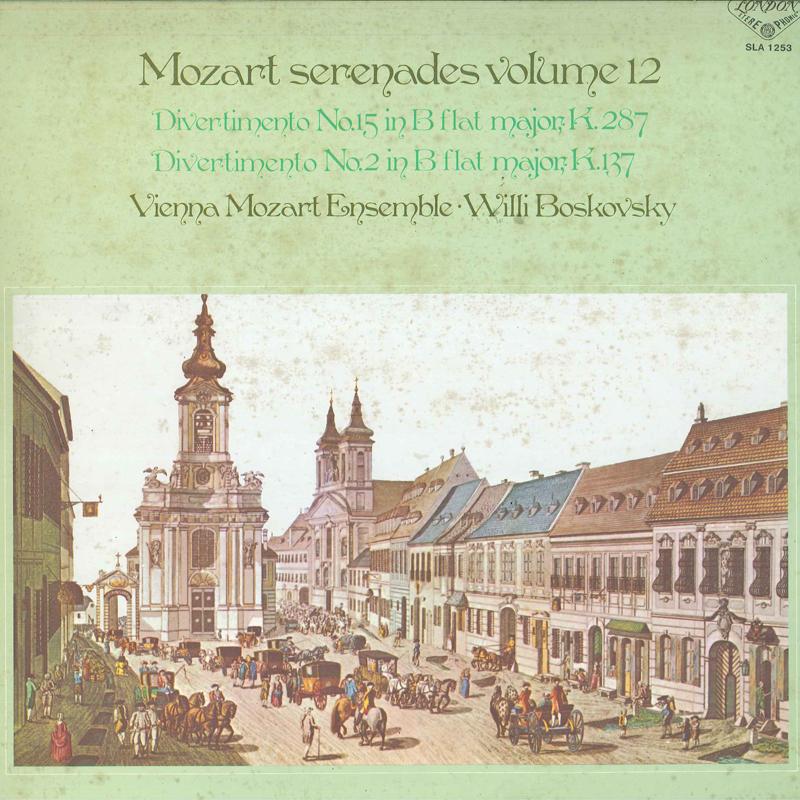 LP Record MOZART - WIENER MOZART ENSEMBLE, WI - Mozart Serenades Volume 12 /Diverti SLA1253 London Records 1980 Japan Classical Used
LP Record MOZART - WIENER MOZART ENSEMBLE, WI - Mozart Serenades Volume 12 /Diverti SLA1253 London Records 1980 Japan Classical Used